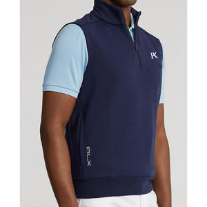 RLX Ralph Lauren Half Zip Vest - French Navy