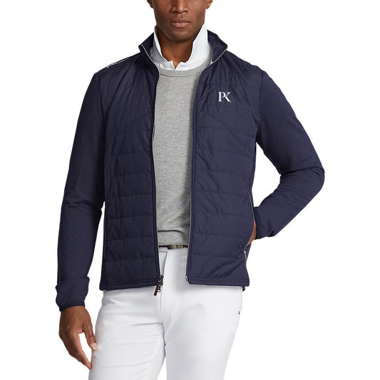 RLX Ralph Lauren Cool Wool Full Zip Jacket - French Navy