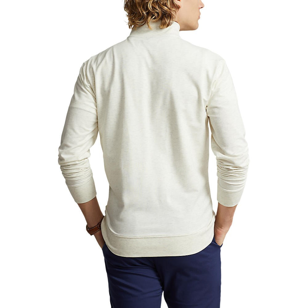 Polo Performance Ralph Lauren Fine Gauge Terry 1/4 Zip - Oatmeal Heather