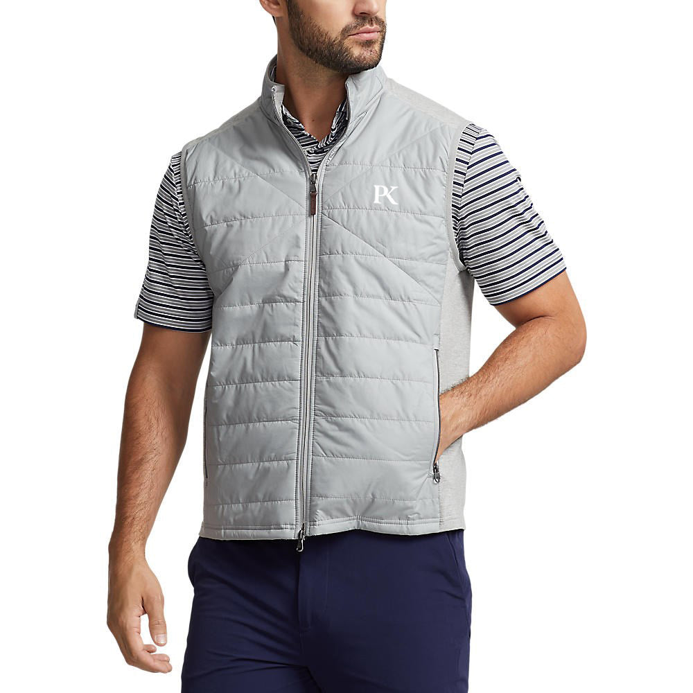 RLX Ralph Lauren Cool Wool Full Zip Vest - Andover Heather