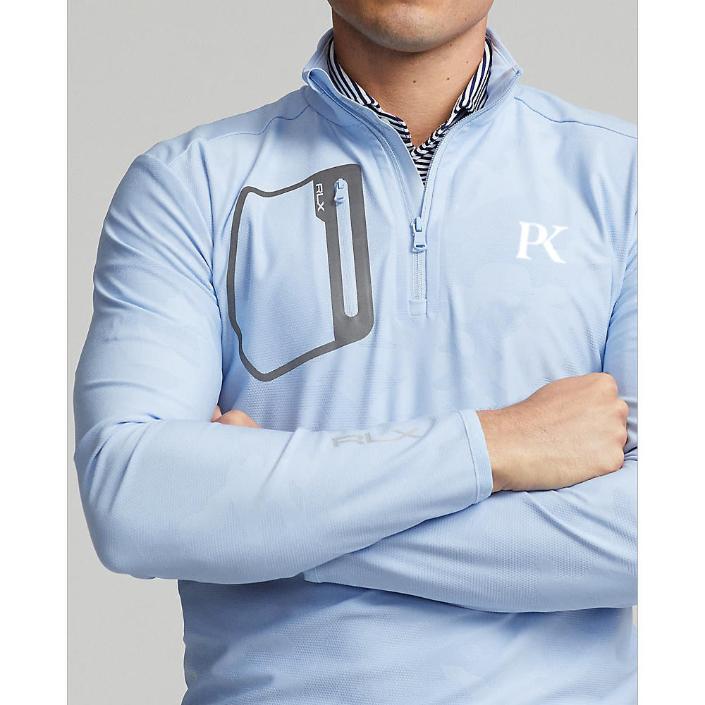 RLX Ralph Lauren Driver Luxury Jersey Pullover - Elite Blue