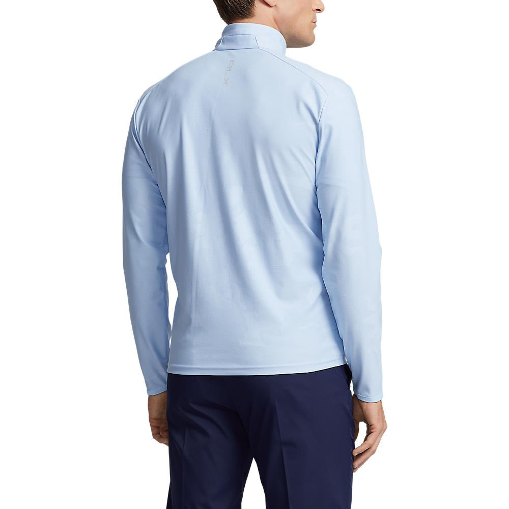RLX Ralph Lauren Driver Luxury Jersey Pullover - Elite Blue