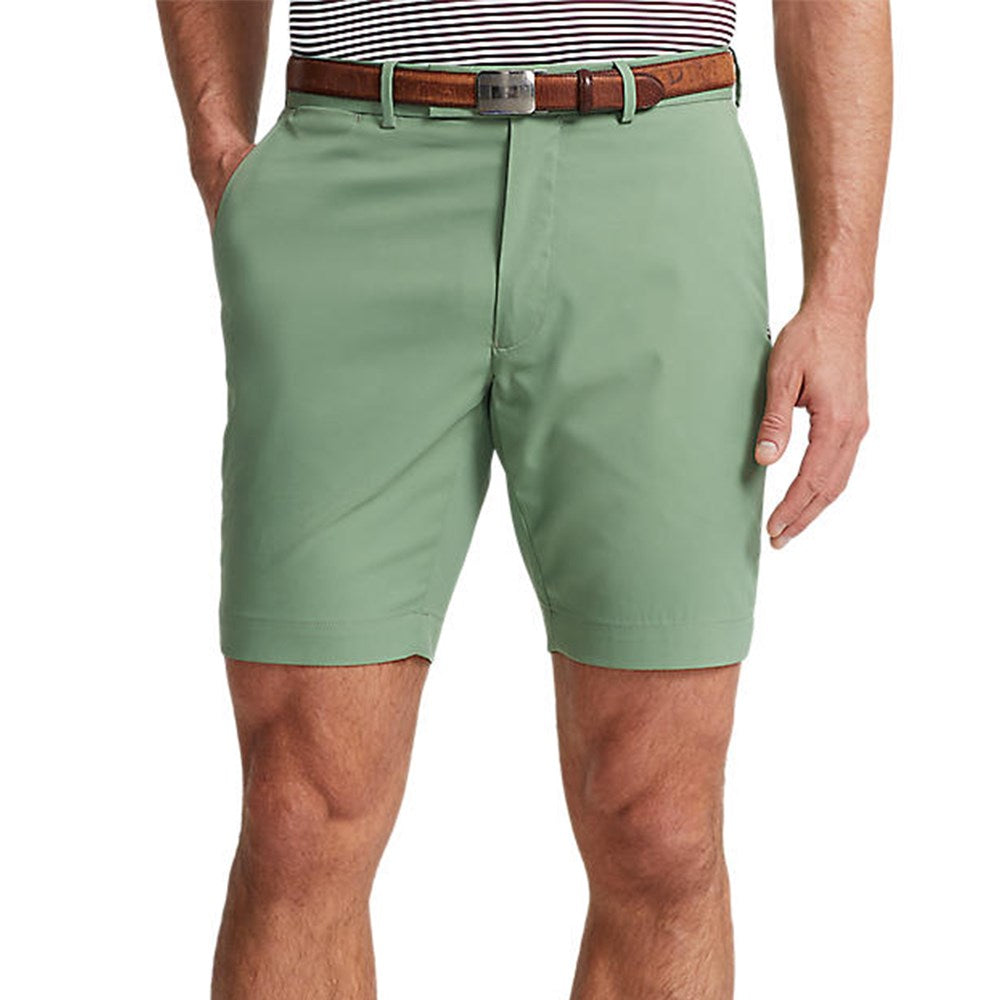 RLX Ralph Lauren Athletic Stretch Golf Shorts - Fossil Green
