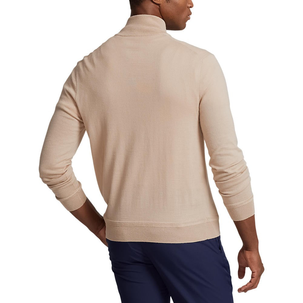 Polo Performance Ralph Lauren 1/4 Zip Knit - Basic Sand