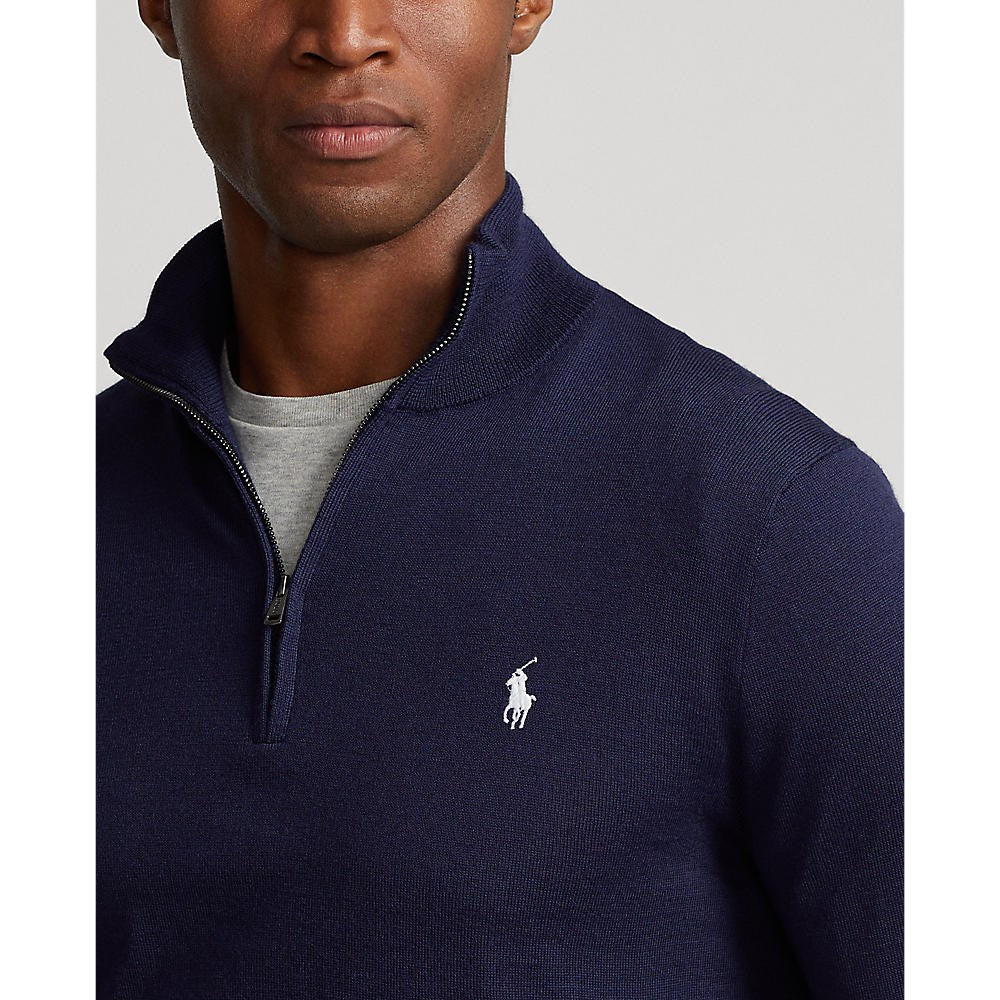 Polo Performance Ralph Lauren 1/4 Zip Knit - French Navy