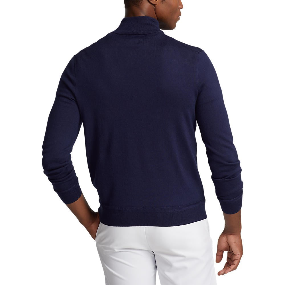 Polo Performance Ralph Lauren 1/4 Zip Knit - French Navy