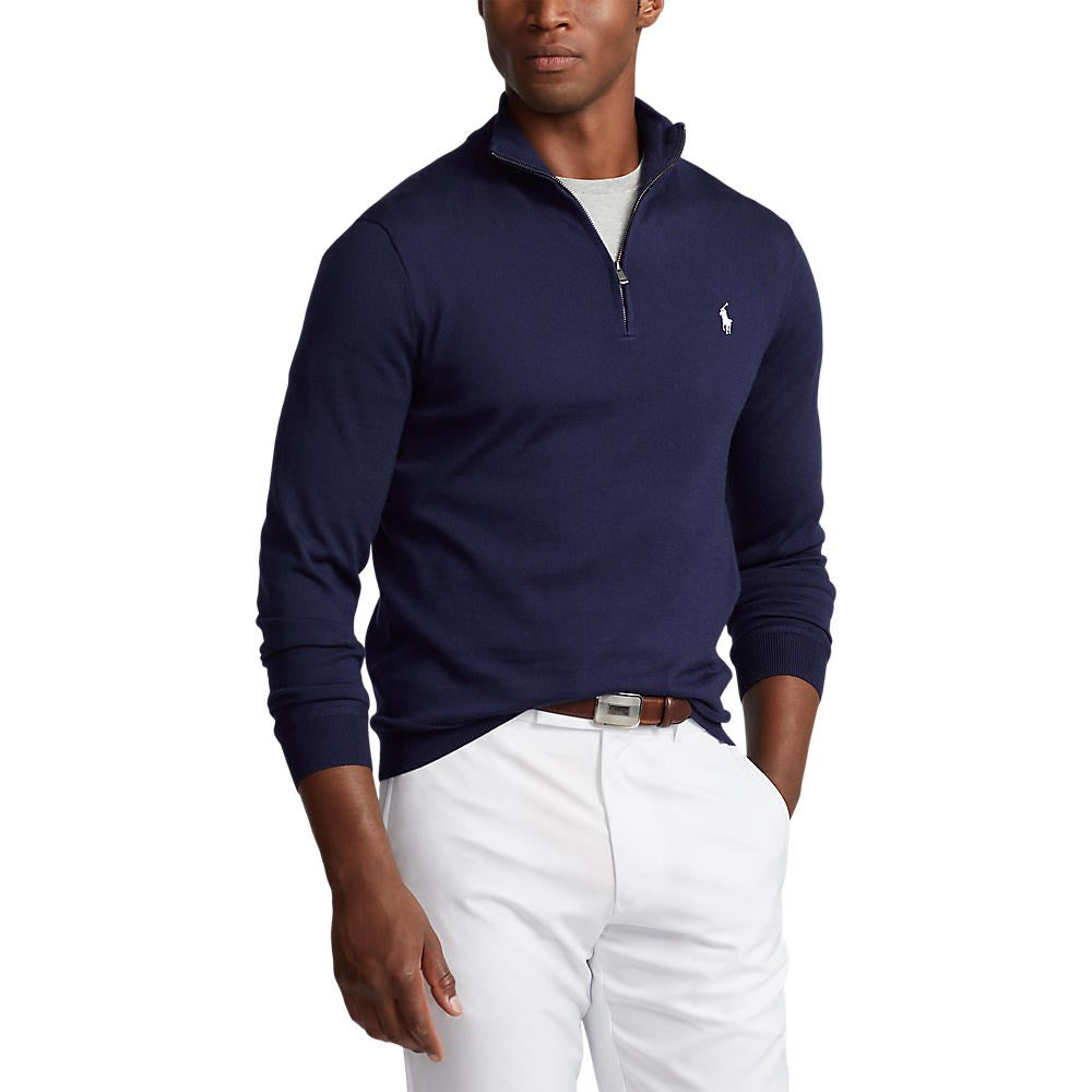 Polo Performance Ralph Lauren 1/4 Zip Knit - French Navy