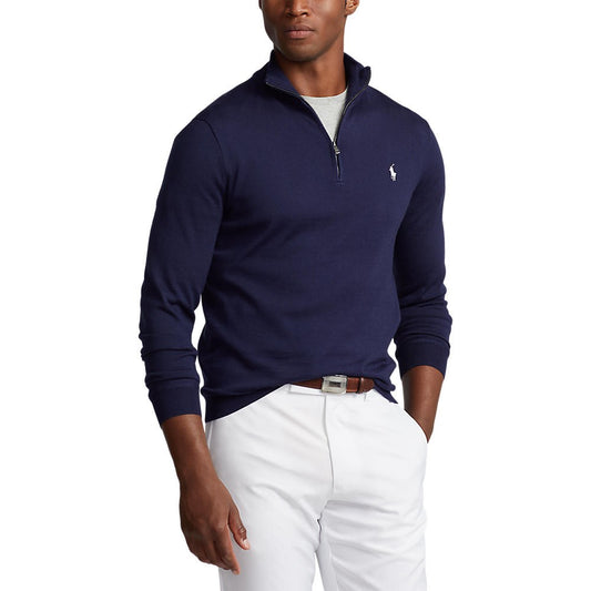 Polo Performance Ralph Lauren 1/4 Zip Knit - French Navy