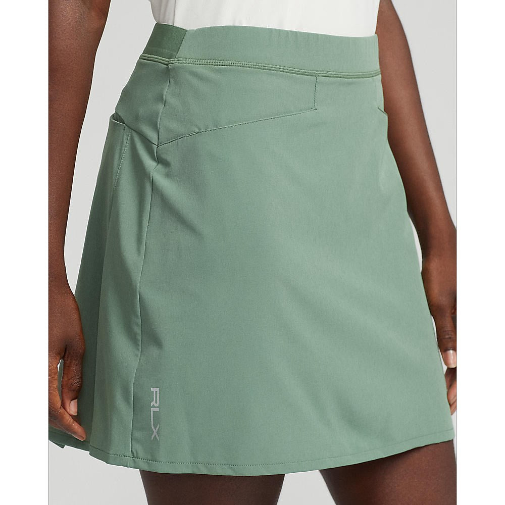 RLX Ralph Lauren Women's Pleated Aim Skort 17" - Fatigue