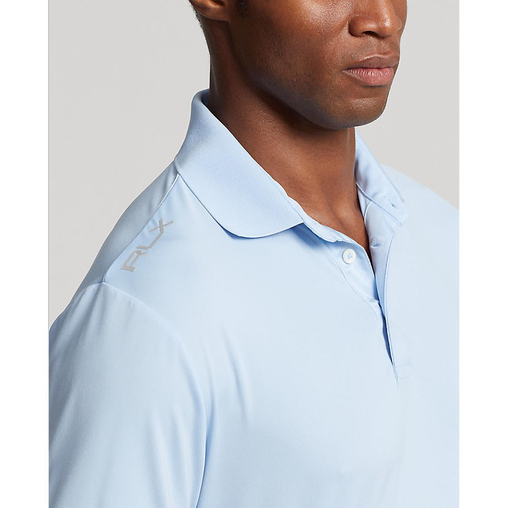 RLX Ralph Lauren Solid Airflow Performance Polo - Elite Blue