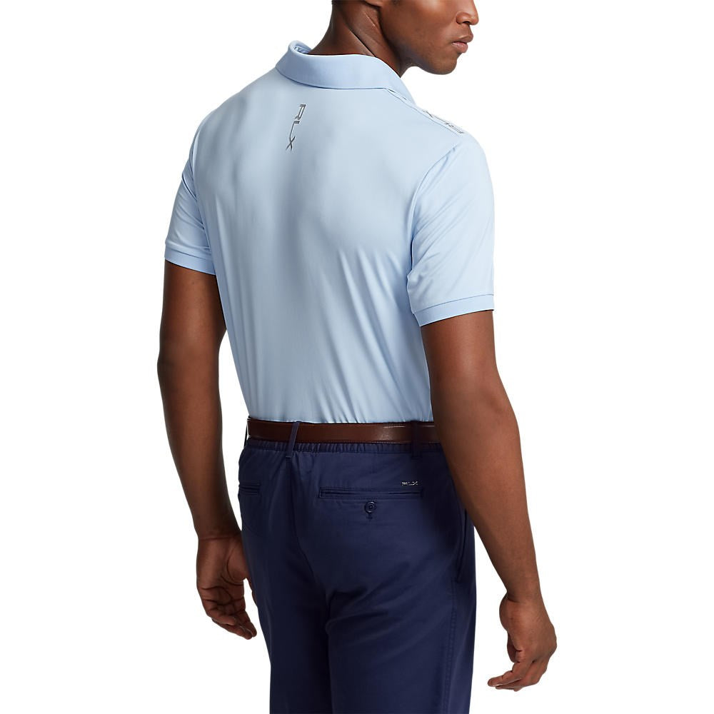 RLX Ralph Lauren Solid Airflow Performance Polo - Elite Blue
