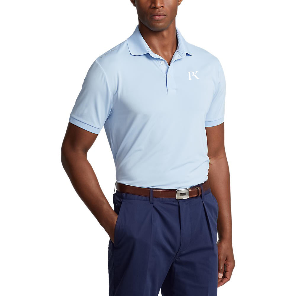 RLX Ralph Lauren Solid Airflow Performance Polo - Elite Blue