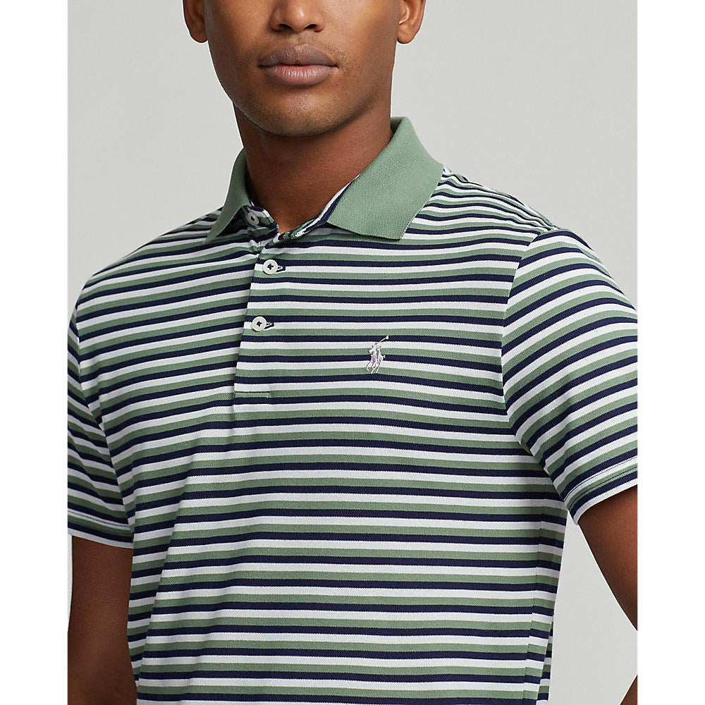 RLX Ralph Lauren Tour Pique Polo - Fatigue Green