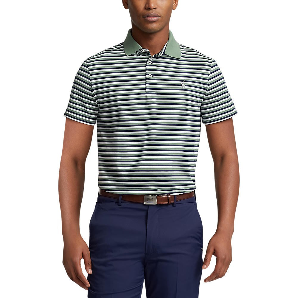RLX Ralph Lauren Tour Pique Polo - Fatigue Green