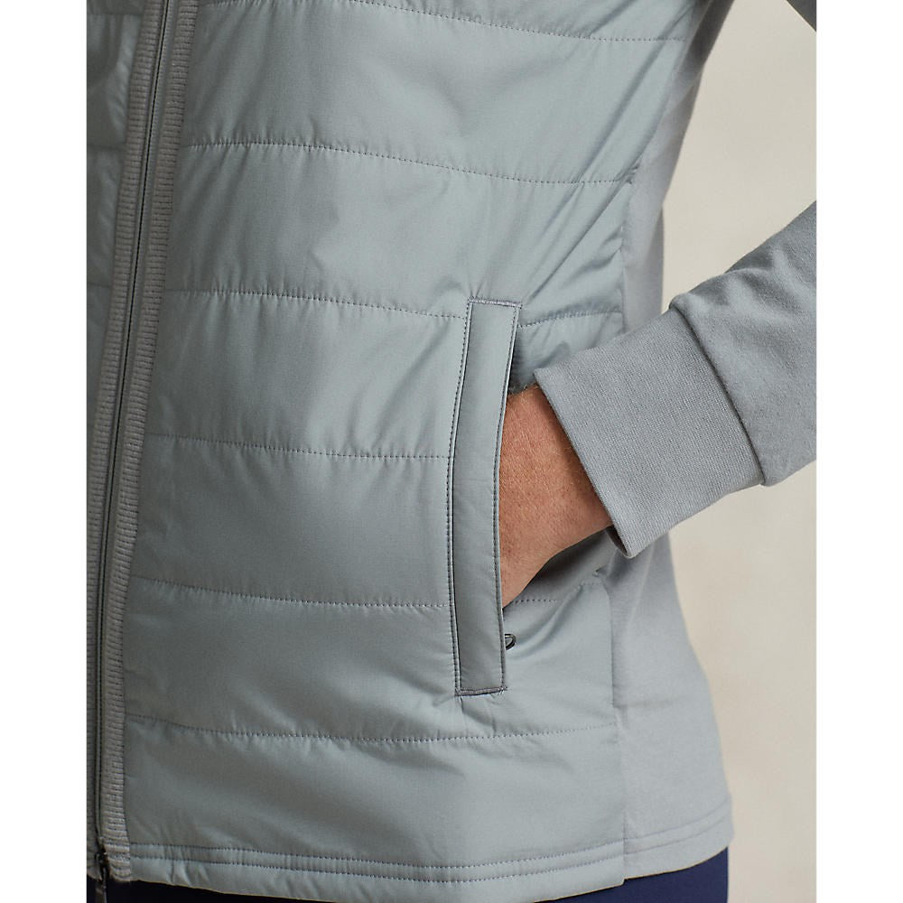 Polo Performance Ralph Lauren Full Zip Fine Gauge Terry Golf Jacket - Peak Grey