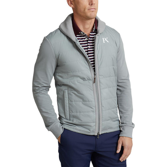 Polo Performance Ralph Lauren Full Zip Fine Gauge Terry Golf Jacket - Peak Grey