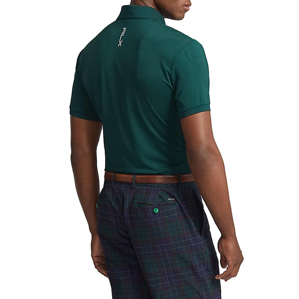 RLX Ralph Lauren Solid Airflow Performance Polo - Hunt Club Green