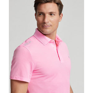 Polo Performance Ralph Lauren Tour Pique Golf Polo Shirt - Pink Flamingo