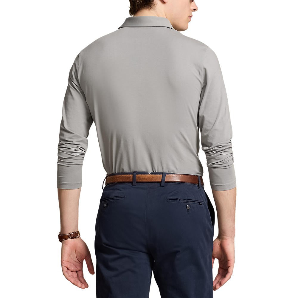 Polo Performance Ralph Lauren Stretch Lisle Golf Shirt - Peak Grey