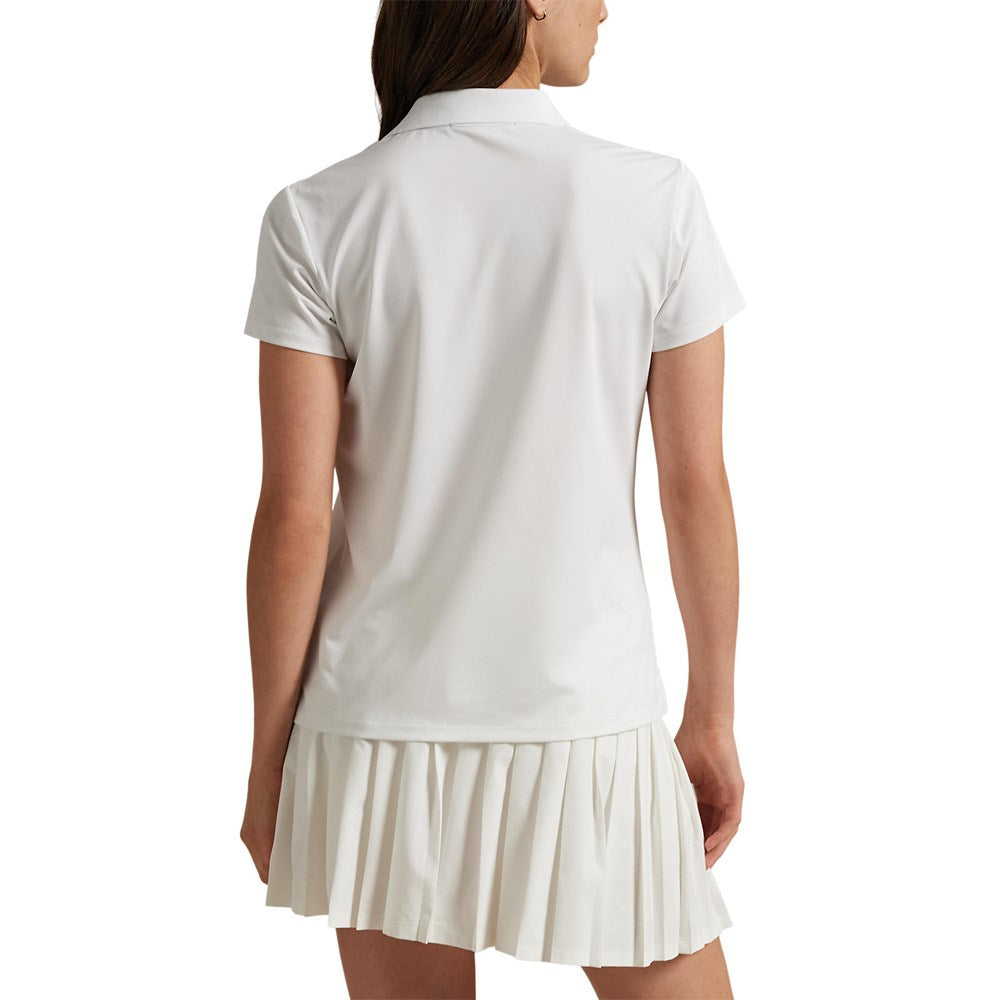 RLX Ralph Lauren Women's Tour Performance Golf Shirt  - Ceramic White