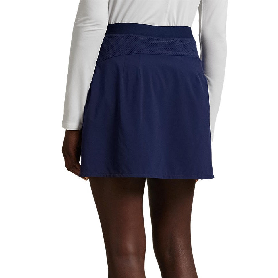 RLX Ralph Lauren Women's 17" Performance Aim Golf Skort - Refind Navy