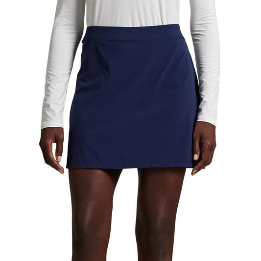 RLX Ralph Lauren Women's 17" Performance Aim Golf Skort - Refind Navy