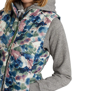 RLX Ralph Lauren Women's Reverse Printed Insulated Vest - Watercolour