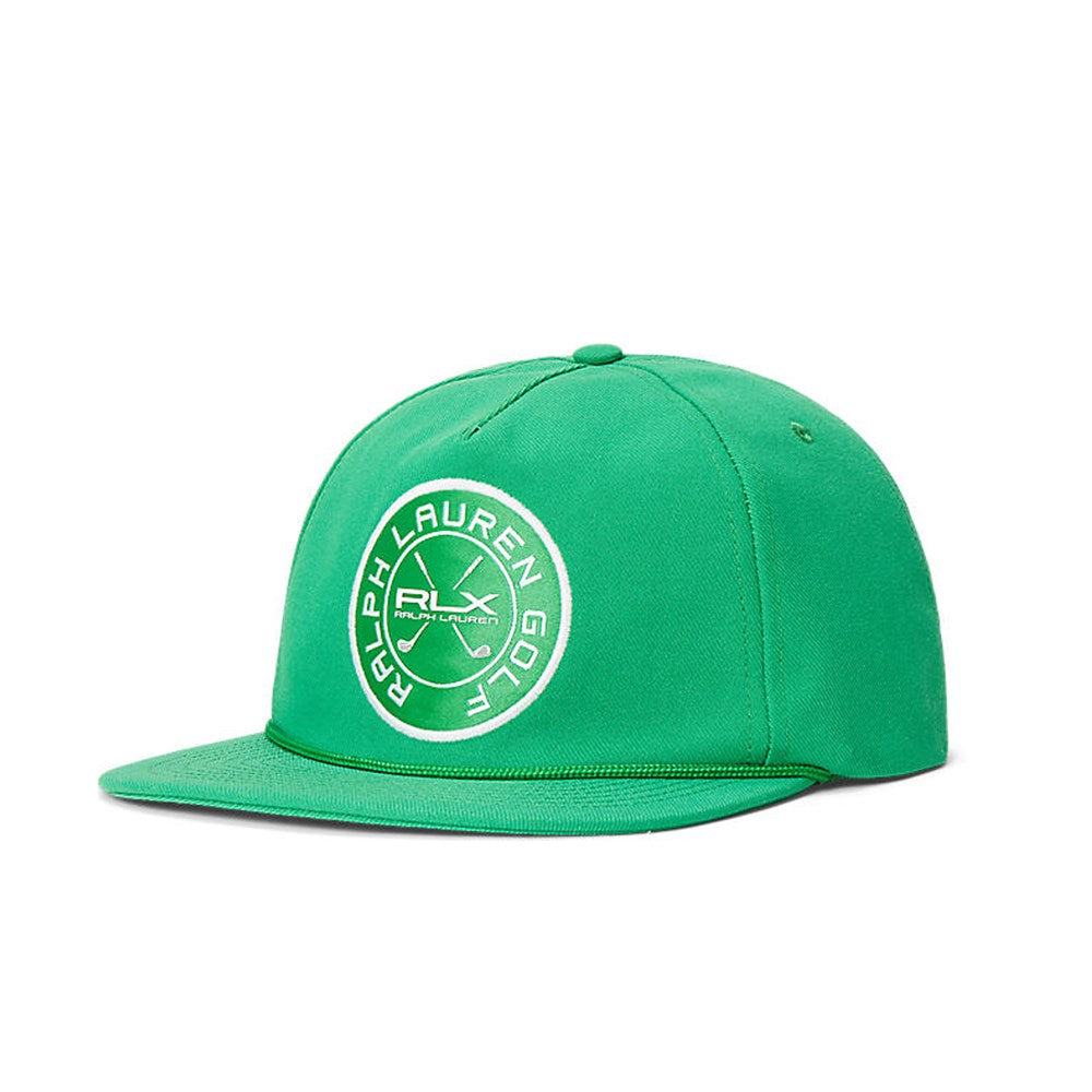 RLX Ralph Lauren Logo Patch Twill Golf Cap - Cruise Green