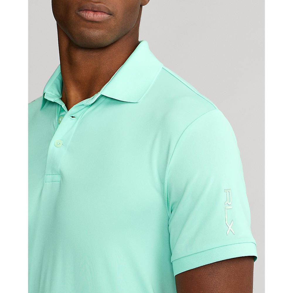 RLX Ralph Lauren Solid Airflow Performance Polo - April Green