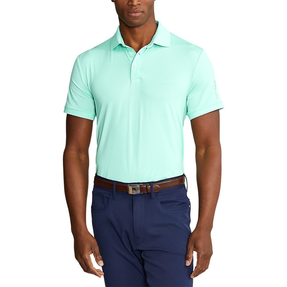 RLX Ralph Lauren Solid Airflow Performance Polo - April Green
