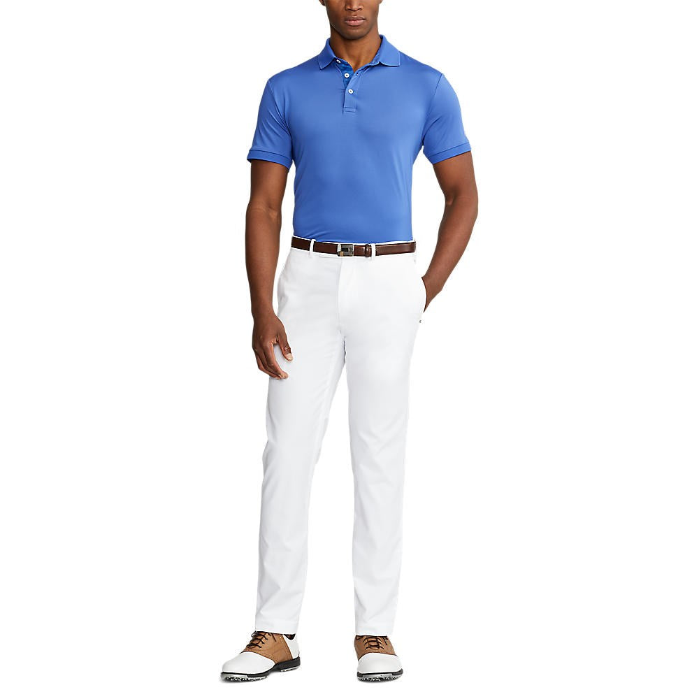 RLX Ralph Lauren Solid Airflow Performance Polo - Liberty Blue