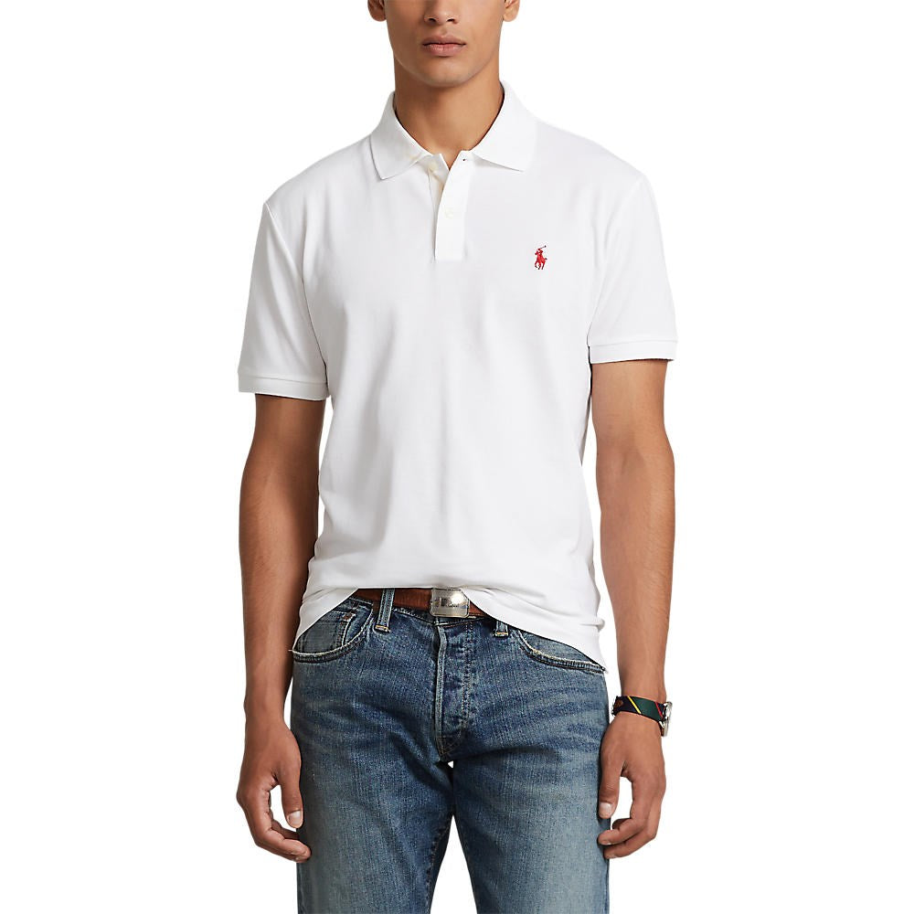 Polo Performance Ralph Lauren Cotton Pique Polo  - Pure White